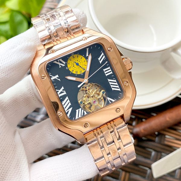mens watch automatic mechanical watches 42mm sapphire fashion business wristwatch montre de luxe, Slivery;brown
mens watch automatic mechanical watches 42mm sapphire fashion business wristwatch montre de luxe, Slivery;brown