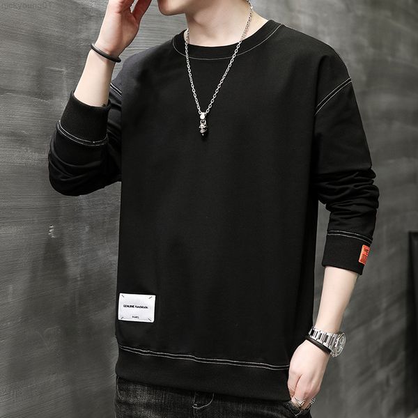 hip hop sweatshirts for men fashion long sleeve shirts streetwear harajuku solid color cotton shirts crewneck sweatshirts y220818, Black
hip hop sweatshirts for men fashion long sleeve shirts streetwear harajuku solid color cotton shirts crewneck sweatshirts y220818, Black