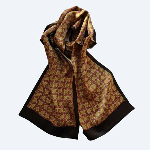 men's 100% silk scarf long double layer neckerchief cravat for office business, Blue;gray
men's 100% silk scarf long double layer neckerchief cravat for office business, Blue;gray