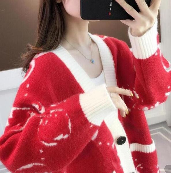 womens sweater ggity letter cardigan knitted fashion classic designer embroidery print casual v-neck women clothing, White;black
womens sweater ggity letter cardigan knitted fashion classic designer embroidery print casual v-neck women clothing, White;black