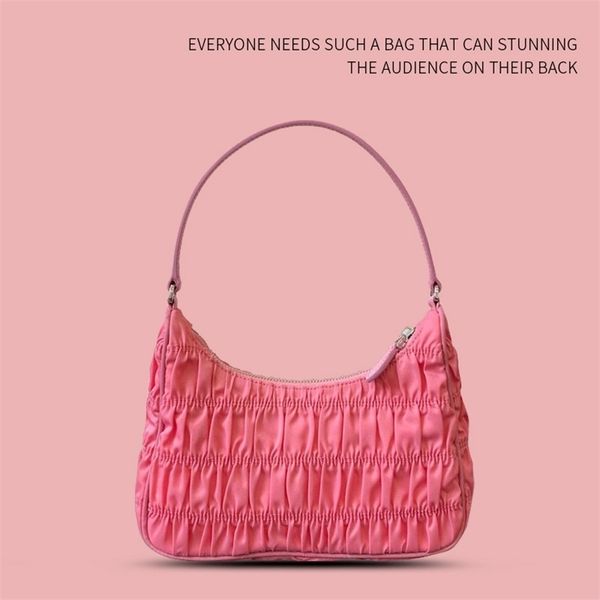 women's bag wrinkle armpit nylon one shoulder handbag kendou same style french stick crescent dumpling 220818
women's bag wrinkle armpit nylon one shoulder handbag kendou same style french stick crescent dumpling 220818