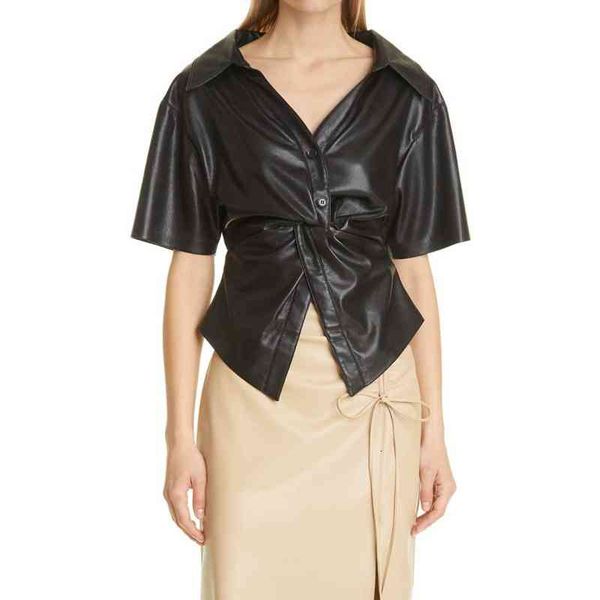 casual dresses hungary nanu style imitation leather shirt women's kink v-neck short sleeve spring and summer 4f2q, Black;gray
casual dresses hungary nanu style imitation leather shirt women's kink v-neck short sleeve spring and summer 4f2q, Black;gray