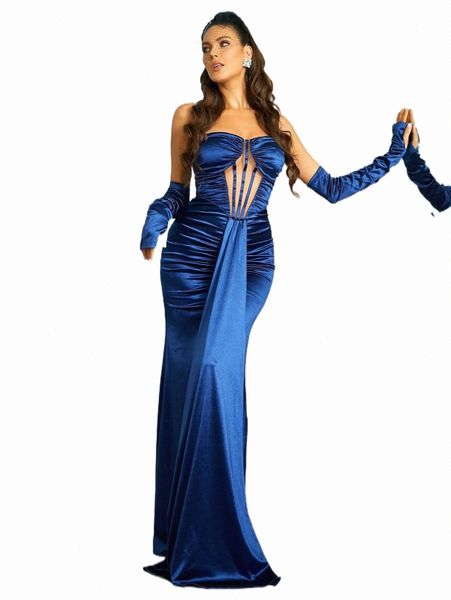 missord contrast mesh ruched split thigh satin formal dress with gloves u2ya#, Black;gray
missord contrast mesh ruched split thigh satin formal dress with gloves u2ya#, Black;gray