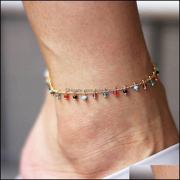 anklets colorf rice beads foot bracelet simple fashion mixed color tassel pendant gold anklet boho jewelry drop delivery 2021 bdedome dhlpr, Red;blue
anklets colorf rice beads foot bracelet simple fashion mixed color tassel pendant gold anklet boho jewelry drop delivery 2021 bdedome dhlpr, Red;blue