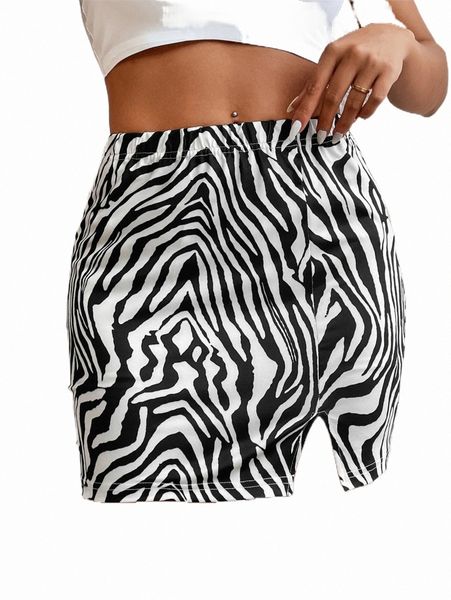 zebra striped split hem skirt e6hr#, Black 
zebra striped split hem skirt e6hr#, Black