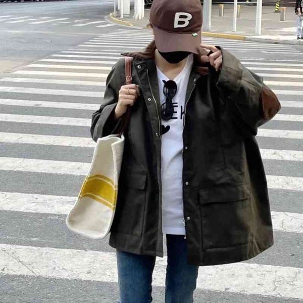 women's hoodies sweatshirts sweden tote e spring edition loose profile lapel pocket work jacket cotton coat women's sm76, Black
women's hoodies sweatshirts sweden tote e spring edition loose profile lapel pocket work jacket cotton coat women's sm76, Black
