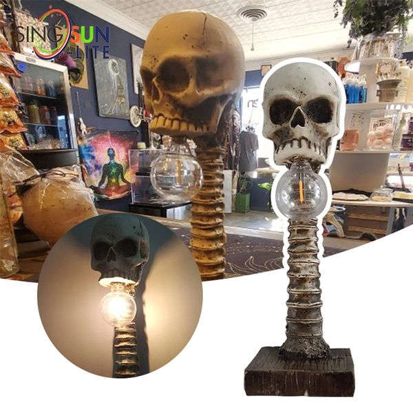 halloween skull skeleton lamp horror 3d statue table light creative party ornament prop home bedroom decoration scary 220818
halloween skull skeleton lamp horror 3d statue table light creative party ornament prop home bedroom decoration scary 220818