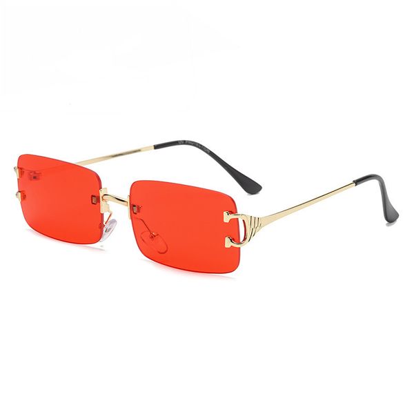 sunglasses womens retro rimless rectangle sunglasses for women tinted lens gold metal art decor fashion vintage buffs glasses men shades, White;black
sunglasses womens retro rimless rectangle sunglasses for women tinted lens gold metal art decor fashion vintage buffs glasses men shades, White;black