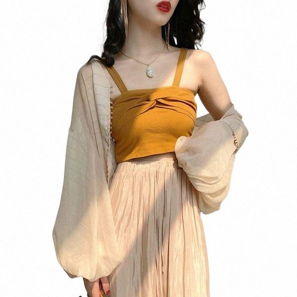 women's tanks & camis women short camisole summer sleeveless solid color slim bottoming tank female fashion vest multi-color . 69a0#, White
women's tanks & camis women short camisole summer sleeveless solid color slim bottoming tank female fashion vest multi-color . 69a0#, White