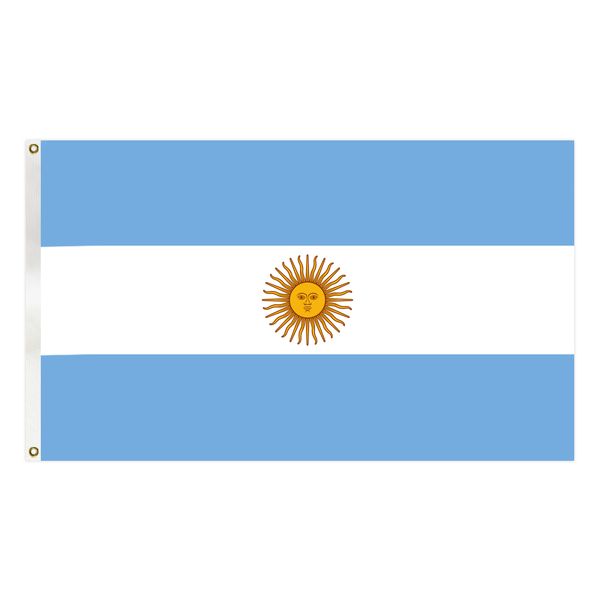 argentina flag 3x5 ft polyester country national flag banner with two brass grommets
argentina flag 3x5 ft polyester country national flag banner with two brass grommets