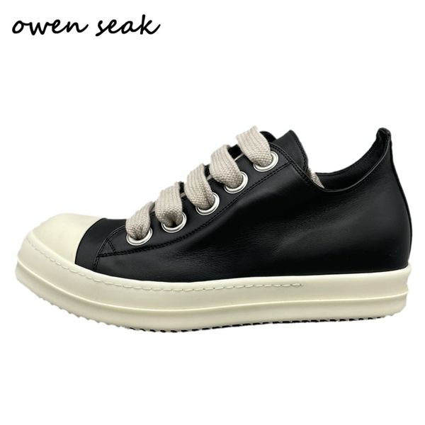 22ss owen seak men casual shoes luxury trainers genuine leather lace up women sneakers spring high street loafers boots black 220818
22ss owen seak men casual shoes luxury trainers genuine leather lace up women sneakers spring high street loafers boots black 220818