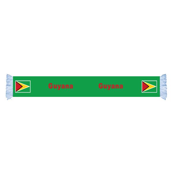guyana flag factory supply good price polyester satin scarf country nation football games fans scarf also can be customized
guyana flag factory supply good price polyester satin scarf country nation football games fans scarf also can be customized