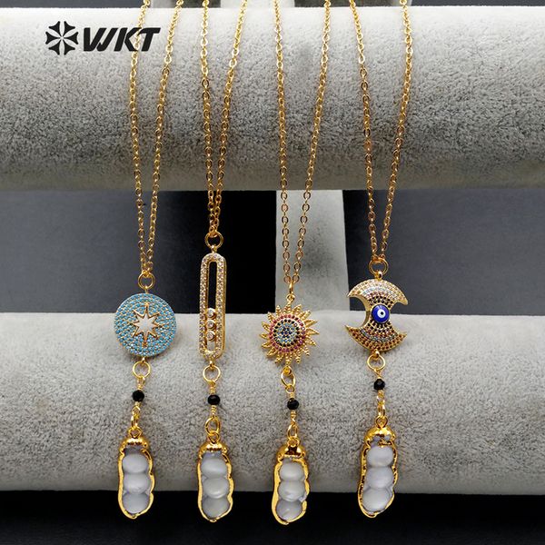 wt-mn929 wkt wholesale custom sundry cubic zirconia link pea pearls pendant neckalce 5 pcs/lot for fashion jewelry marking 220818, Silver
wt-mn929 wkt wholesale custom sundry cubic zirconia link pea pearls pendant neckalce 5 pcs/lot for fashion jewelry marking 220818, Silver