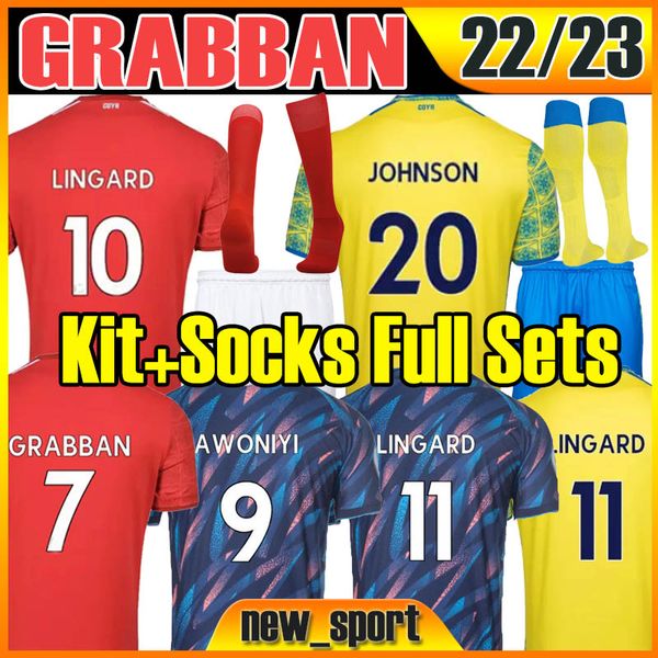 22 23 lingard #10 nottingham soccer jersey grabban taylor 2022 2023 mighten ameobi yates lolley an knockaert forest kits add socks full sets, Black;yellow
22 23 lingard #10 nottingham soccer jersey grabban taylor 2022 2023 mighten ameobi yates lolley an knockaert forest kits add socks full sets, Black;yellow