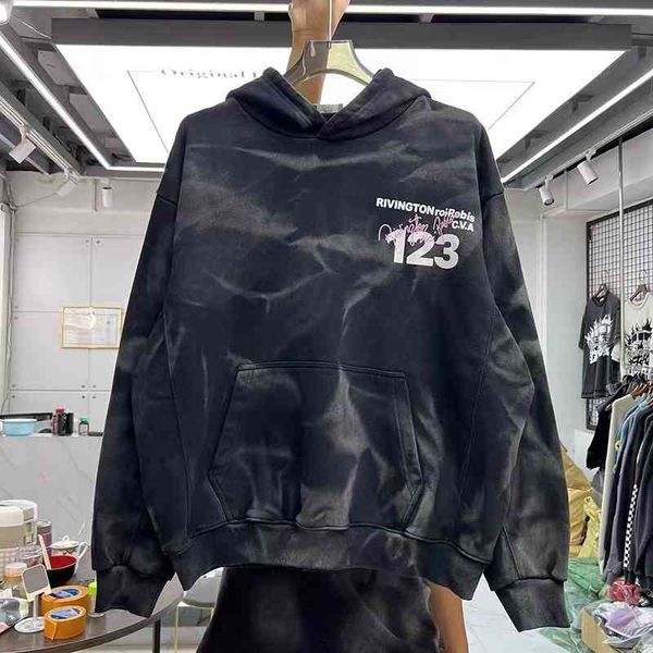 wash washed faded digital print hoodie, Black
wash washed faded digital print hoodie, Black
