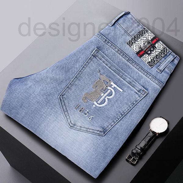 men's jeans designer trendy brand trendy men's tb spring and summer jeans elastic slim fit small feet embroidery fashion ot79, Blue
men's jeans designer trendy brand trendy men's tb spring and summer jeans elastic slim fit small feet embroidery fashion ot79, Blue
