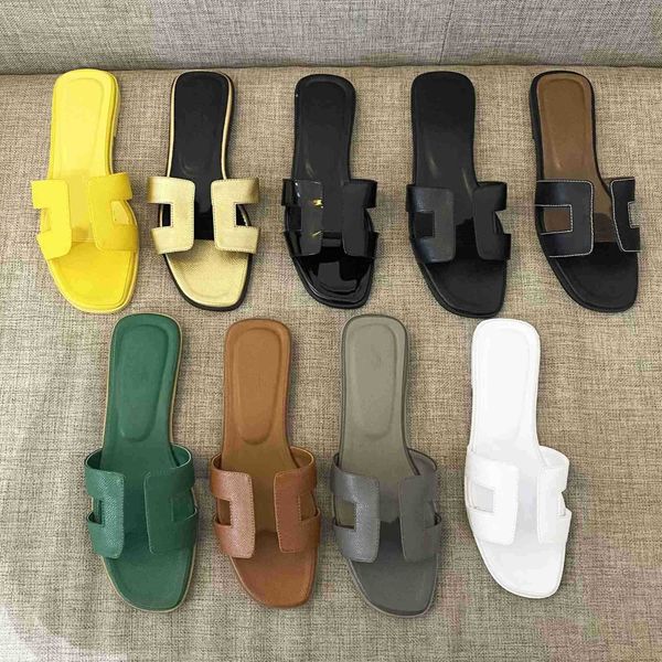 2022 designer women slippers genuine leather sandals h summer oran sandals flat flip flop crocodile skin slides ladies beach sandal party, Black
2022 designer women slippers genuine leather sandals h summer oran sandals flat flip flop crocodile skin slides ladies beach sandal party, Black