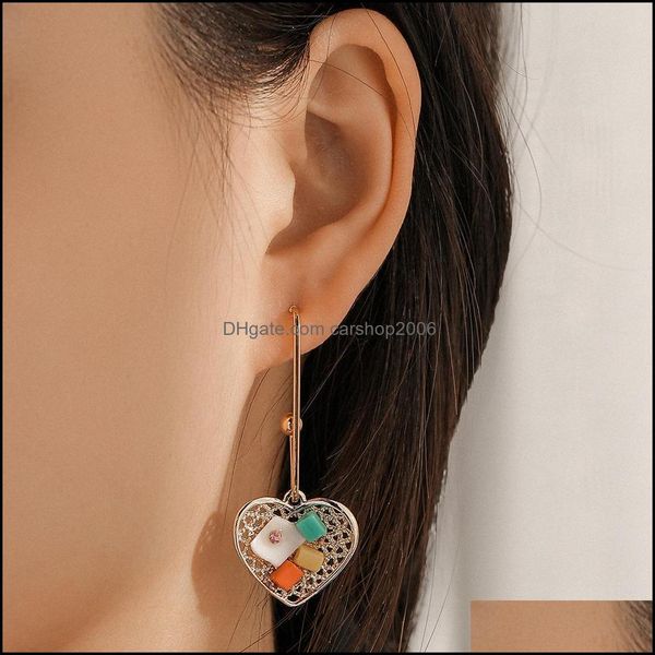 dangle chandelier small fresh hollow love colored diamond shell earrings personality candy color temperament long heart carshop2006 dhvyh, Silver
dangle chandelier small fresh hollow love colored diamond shell earrings personality candy color temperament long heart carshop2006 dhvyh, Silver