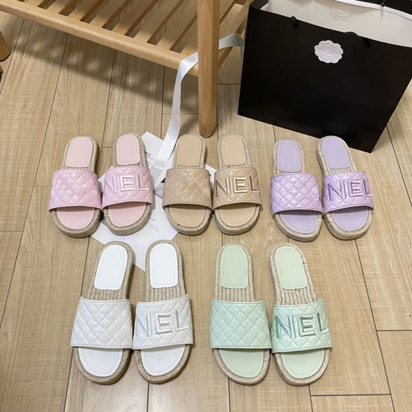 paris designer platform slides sandal braid straw slippers quilted leather women slide fashion embroidered thick sole slipper brand shoes su, Black
paris designer platform slides sandal braid straw slippers quilted leather women slide fashion embroidered thick sole slipper brand shoes su, Black