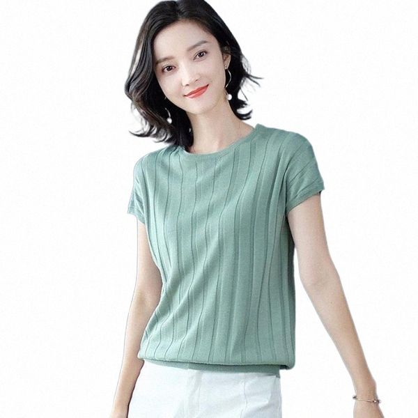 knitted t-shirt women casual tshirts korean short sleeve t shirt loose tee shirt summer female fashion basic knit 2020 femme1 l7yk#, White
knitted t-shirt women casual tshirts korean short sleeve t shirt loose tee shirt summer female fashion basic knit 2020 femme1 l7yk#, White