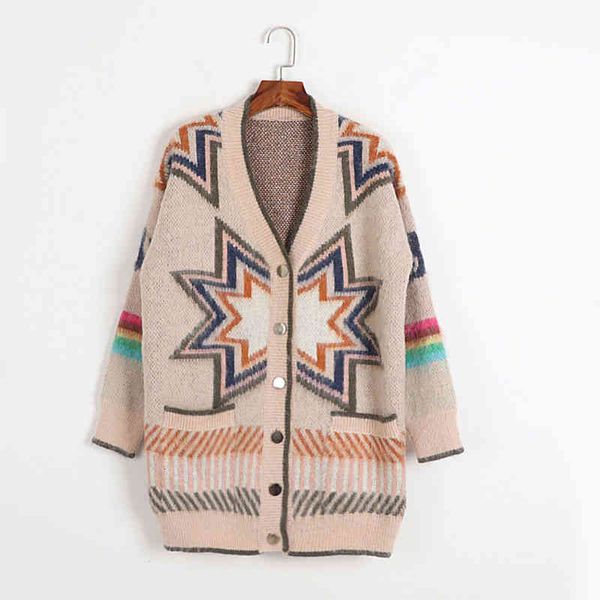 women's sweaters yangmi airport same geometric diamond contrast loose mohair knitted cardigan sweater coat reo8, White;black
women's sweaters yangmi airport same geometric diamond contrast loose mohair knitted cardigan sweater coat reo8, White;black