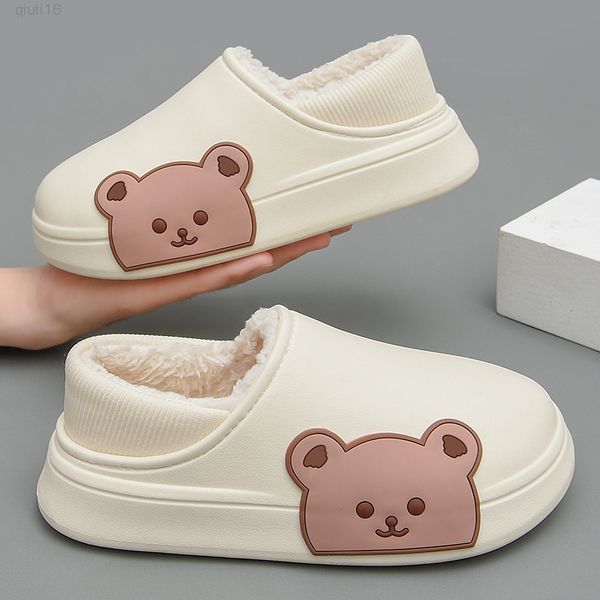 waterproof winter plush shoes slippers women home warm female shoes indoor out eva cotton shoes cartoon bear couples mens slides y220818, Black
waterproof winter plush shoes slippers women home warm female shoes indoor out eva cotton shoes cartoon bear couples mens slides y220818, Black