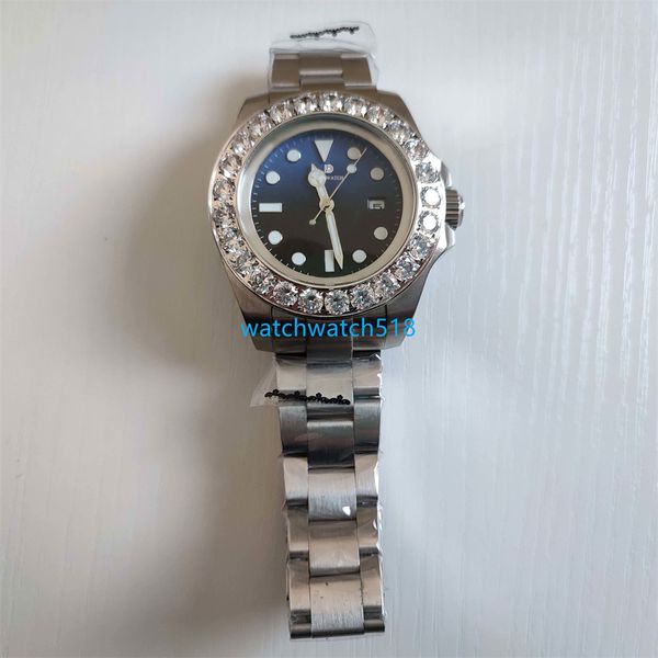 mp factory mens watch bigger diamond blue gradient dial stainless steel 44mm 126660 automatic mechanical stainless steel waterproof sapphire, Slivery;brown
mp factory mens watch bigger diamond blue gradient dial stainless steel 44mm 126660 automatic mechanical stainless steel waterproof sapphire, Slivery;brown