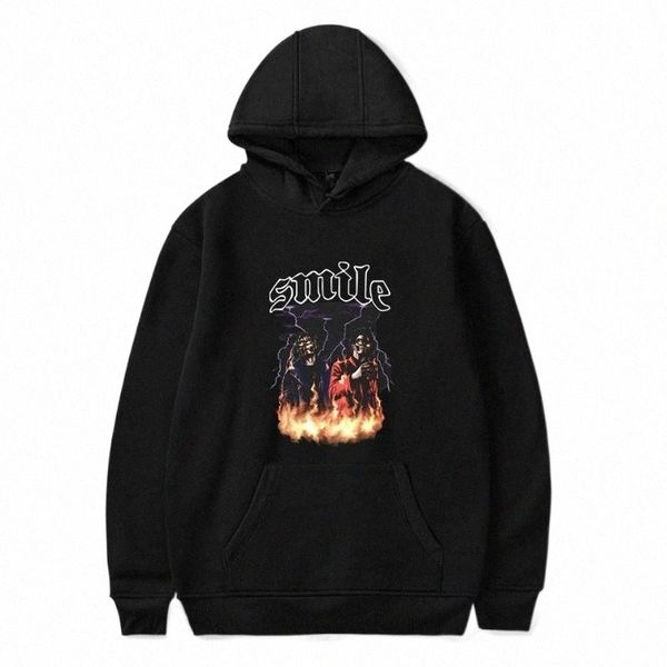 men's hoodies & sweatshirts smile cap men women autumn sweatshirt youth casual listing long sleeve hooded b3no#, Black
men's hoodies & sweatshirts smile cap men women autumn sweatshirt youth casual listing long sleeve hooded b3no#, Black