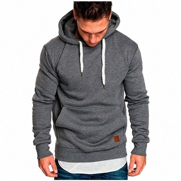 men's hoodies & sweatshirts autumn winter long sleeve hoody sweatshirt solid drawstring pullovers men clothing sports c6qk#, Black
men's hoodies & sweatshirts autumn winter long sleeve hoody sweatshirt solid drawstring pullovers men clothing sports c6qk#, Black