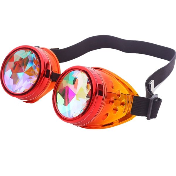 florata steampunk goggles kaleidoscope rainbow crystal lenses cosplay vintage glasses welding men women gothic cool eyewear 220818, White;black
florata steampunk goggles kaleidoscope rainbow crystal lenses cosplay vintage glasses welding men women gothic cool eyewear 220818, White;black