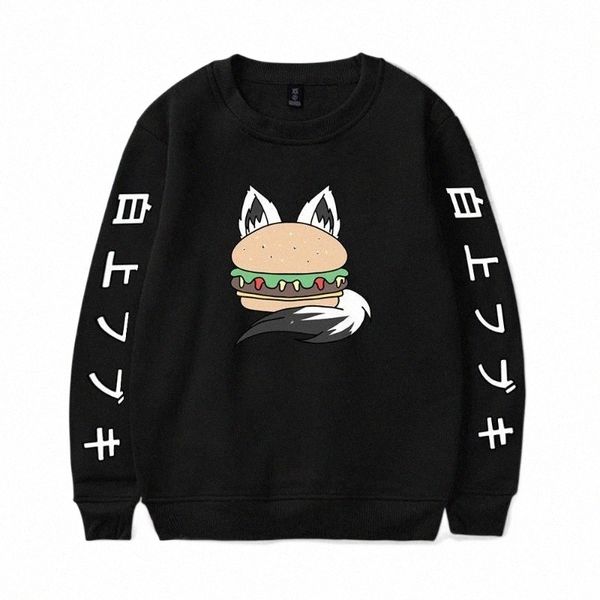 men's hoodies & sweatshirts shirakami fubuki men women print pullover harajuku tracksui y09b#, Black
men's hoodies & sweatshirts shirakami fubuki men women print pullover harajuku tracksui y09b#, Black