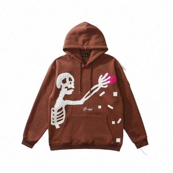 men's hoodies & sweatshirts 2021 embroidery skull heart patchwork brown cotton men harajuku sweatshirt fleece punk hooded pullover vint, Black
men's hoodies & sweatshirts 2021 embroidery skull heart patchwork brown cotton men harajuku sweatshirt fleece punk hooded pullover vint, Black