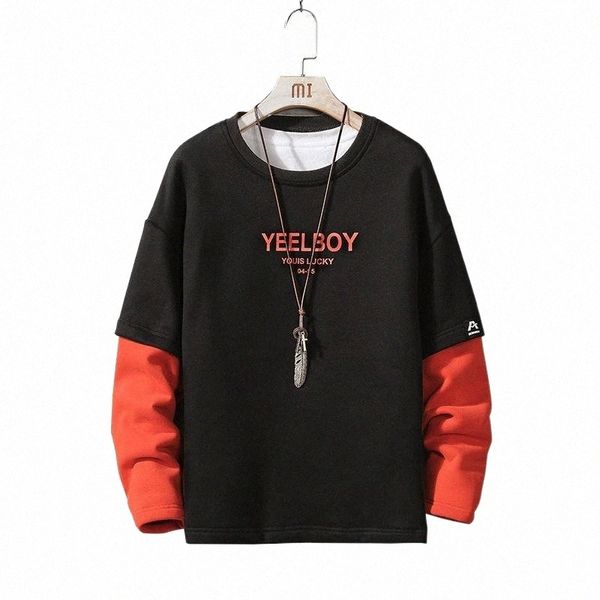 men's hoodies & sweatshirts zogaa 2021 fashion color matching long sleeve sweatshirt harajuku style boys casual colorblock print warm s, Black
men's hoodies & sweatshirts zogaa 2021 fashion color matching long sleeve sweatshirt harajuku style boys casual colorblock print warm s, Black
