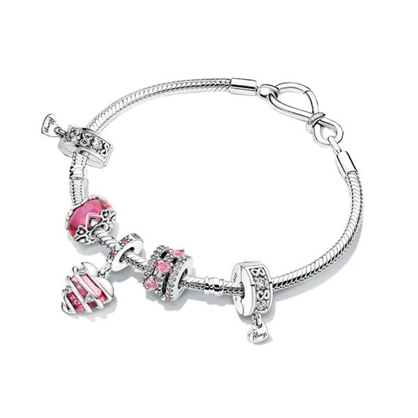 pandora secret heart bracelets for women eternal flower knot bracelet with pendant charms, Golden;silver
pandora secret heart bracelets for women eternal flower knot bracelet with pendant charms, Golden;silver