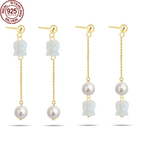 charm s925 silver ear thread ins style shell pearl tassel earrings charms trendy net red versatile simple jewelry christmas gift, Golden
charm s925 silver ear thread ins style shell pearl tassel earrings charms trendy net red versatile simple jewelry christmas gift, Golden