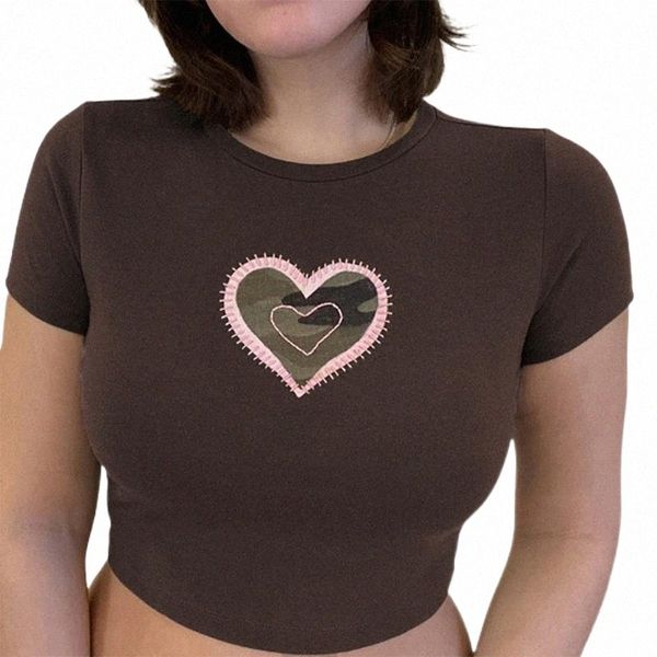 heart embroidery y2k aesthetic 90s crop women crewneck harajuku casual brown tshirts vintage fashion shirts women's t-shirt c8jj#, White
heart embroidery y2k aesthetic 90s crop women crewneck harajuku casual brown tshirts vintage fashion shirts women's t-shirt c8jj#, White