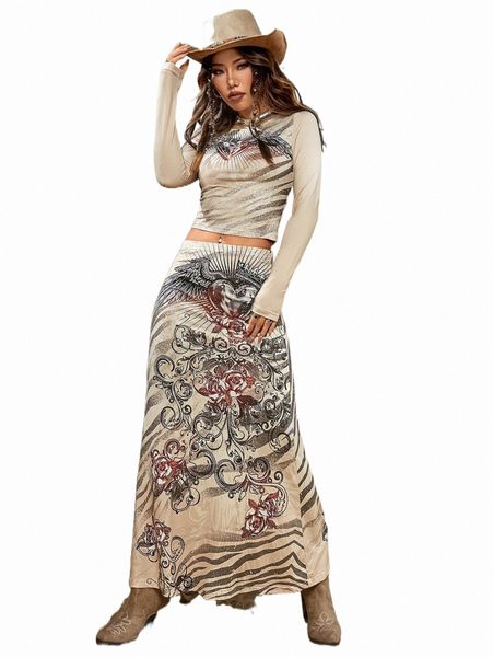 heart & wings print crop & zebra striped & floral print skirt r4jz#, White 
heart & wings print crop & zebra striped & floral print skirt r4jz#, White