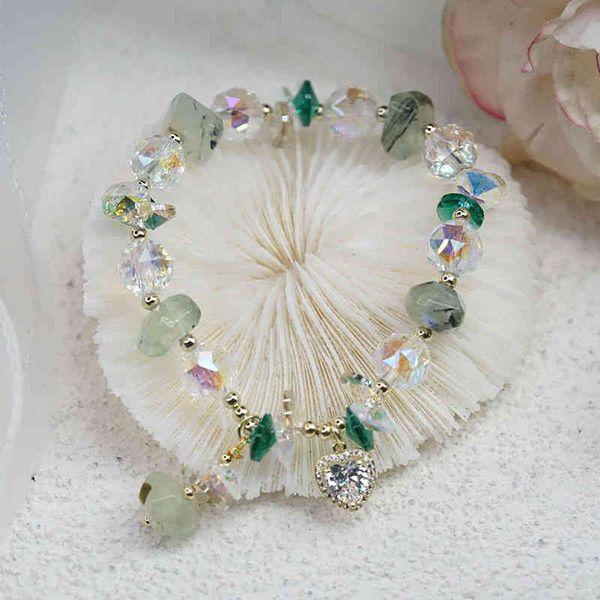 bracelet bangle designer heart pendant shiny irregular natural pink/black/green crystal beaded bracelets for women party fashion jewelry 202
bracelet bangle designer heart pendant shiny irregular natural pink/black/green crystal beaded bracelets for women party fashion jewelry 202
