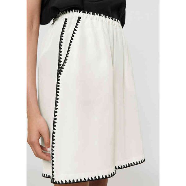 women's shorts totem high waist quarter pants women's elastic straight tube crochet hemmed summer 5vvc, White;black
women's shorts totem high waist quarter pants women's elastic straight tube crochet hemmed summer 5vvc, White;black