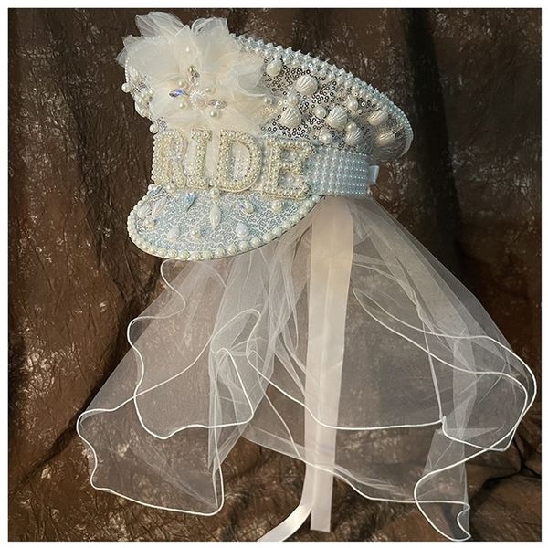 women bride captain hat military luxury sergeant wedding festival birthday part with dress 220818, Blue;gray
women bride captain hat military luxury sergeant wedding festival birthday part with dress 220818, Blue;gray