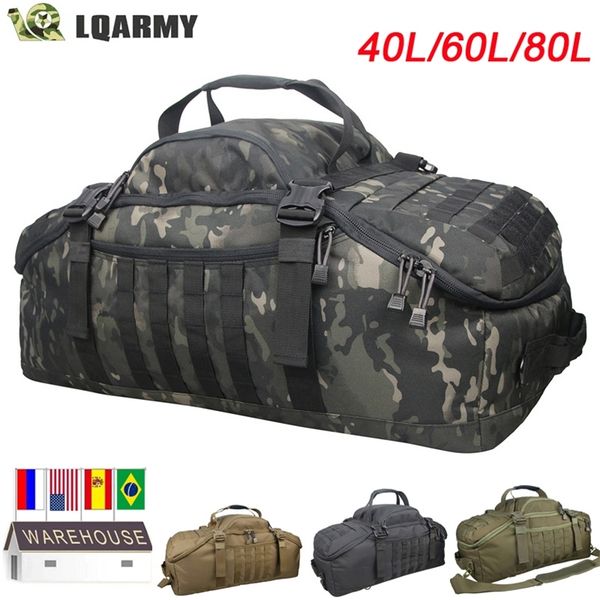 40l 60l 80l men army sport gym bag military tactical waterproof backpack molle camping backpacks sports travel bags 220818
40l 60l 80l men army sport gym bag military tactical waterproof backpack molle camping backpacks sports travel bags 220818