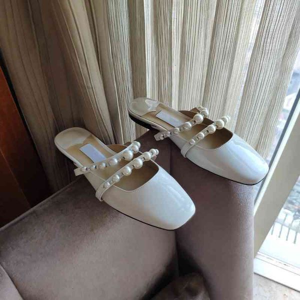 and slippers soft light women's leather shoes summer outdoor slippers with rope decorative beads, Black