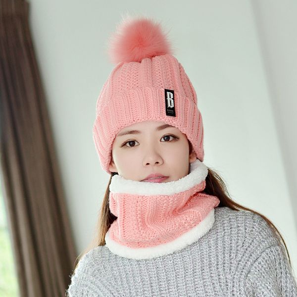 m464 autumn winter women knitted caps wool ball hats thick pullovers neck warmer with hat 2pcs/set, Blue;gray
m464 autumn winter women knitted caps wool ball hats thick pullovers neck warmer with hat 2pcs/set, Blue;gray