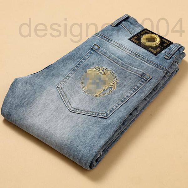men's jeans designer step into special men's jeans small feet slim fitting cotton new summer international brand medusa vyk0, Blue
men's jeans designer step into special men's jeans small feet slim fitting cotton new summer international brand medusa vyk0, Blue