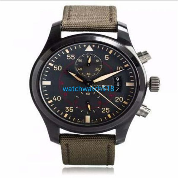luxury watch mens quartz big size 46mm dial pilots anthracite dial chronograph ceramic iw3880-02 nylon strap montre de luxe sapphire wristwa, Slivery;brown
luxury watch mens quartz big size 46mm dial pilots anthracite dial chronograph ceramic iw3880-02 nylon strap montre de luxe sapphire wristwa, Slivery;brown