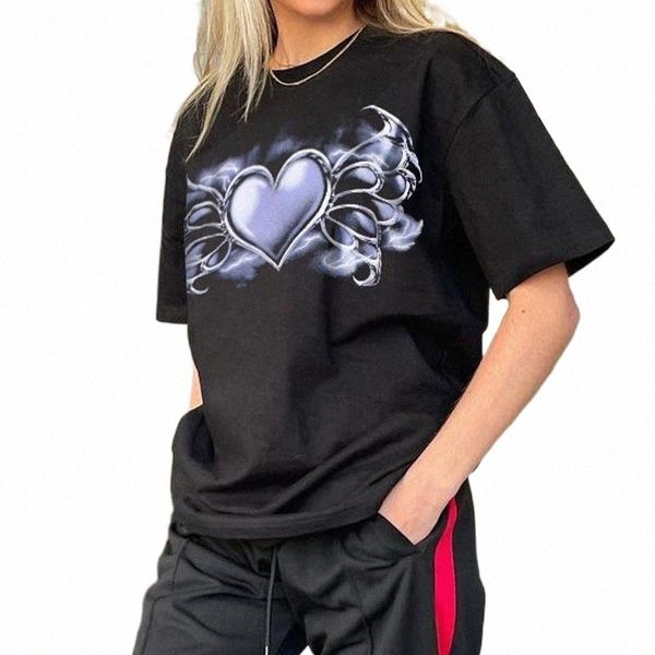 heart shape print loose long tshirts casual o-neck short sleeve women 2021 summer y2k aesthetic streetwear tees women's t-shirt 144y#, White
heart shape print loose long tshirts casual o-neck short sleeve women 2021 summer y2k aesthetic streetwear tees women's t-shirt 144y#, White