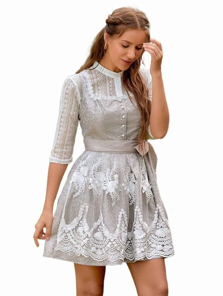 floral embroidery pearls detail sleeveless belted dress without lace l36o#, Black;gray
floral embroidery pearls detail sleeveless belted dress without lace l36o#, Black;gray