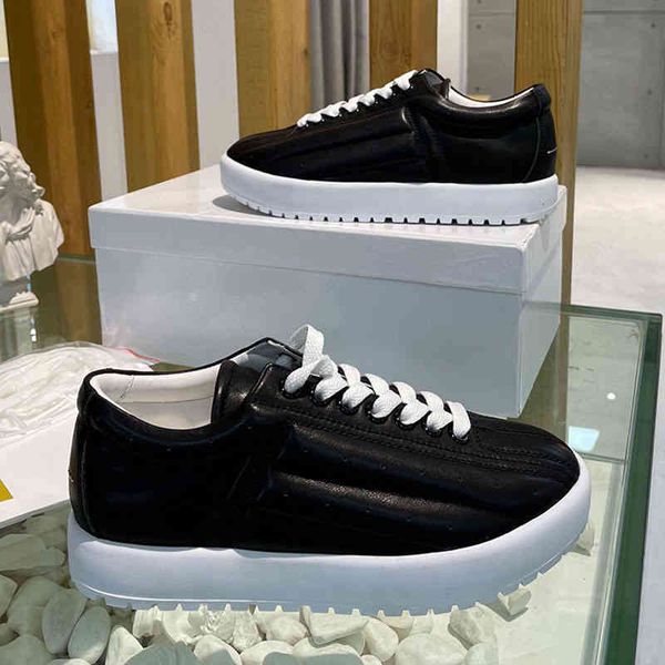 spring dress shoes autumn real leather women sneakers round toe apartments comfortable breathable laceheight lncreasing, Black
spring dress shoes autumn real leather women sneakers round toe apartments comfortable breathable laceheight lncreasing, Black