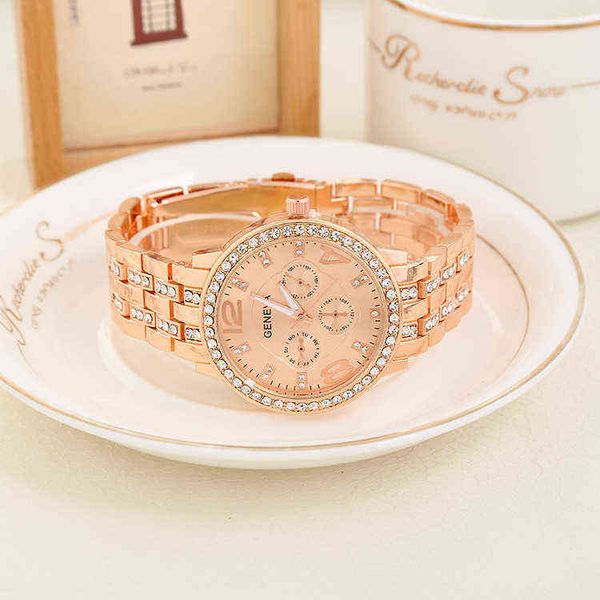 huiya06 new style steel band rhinestone watches fashion high-end women's watch quartz watche, Slivery;brown
huiya06 new style steel band rhinestone watches fashion high-end women's watch quartz watche, Slivery;brown