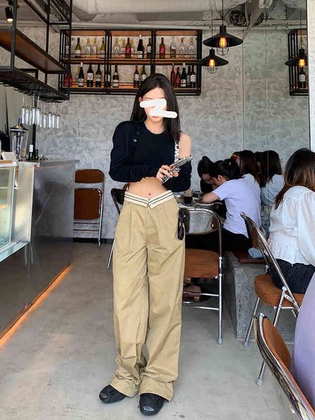 women's pants capris straight pants overalls women's summer khaki wide leg casual high waist long and thin pants itmy, Black;white
women's pants capris straight pants overalls women's summer khaki wide leg casual high waist long and thin pants itmy, Black;white